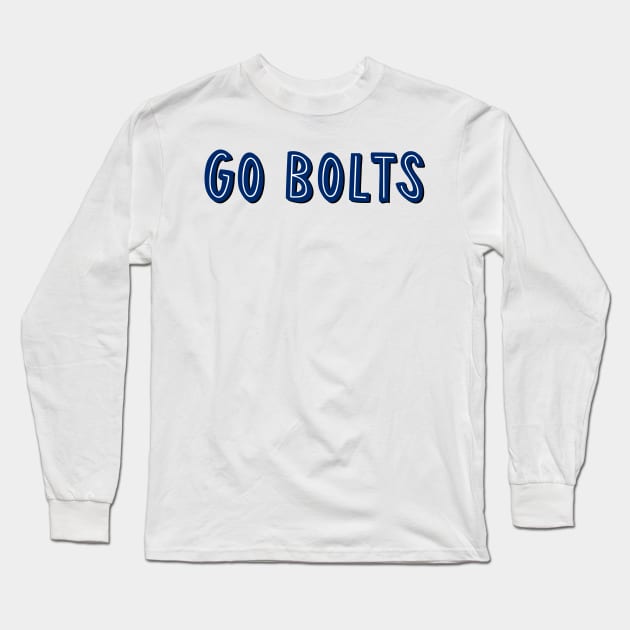 Go Bolts Long Sleeve T-Shirt by cartershart